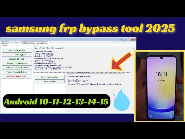 Samsung QUALCOM FRP REMOVER v1.5 | SAMSUNG FRP ENABLE ADB TOOL 2025 | SAMSUNG FRP BYPASS 2025