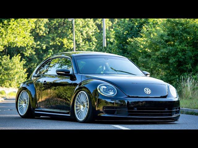 VW Beetle stanced nullbar + apr  tuning