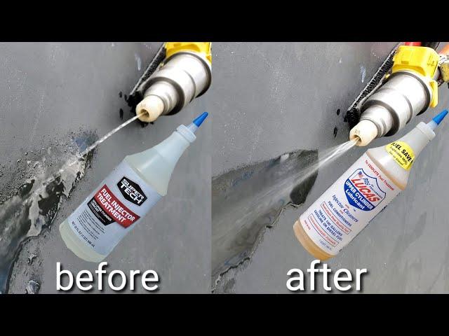 Lucas vs super tech. Fuel injector cleaner!