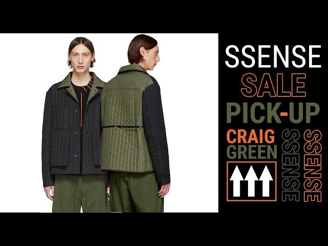 SSENSE Pick Up | Craig Green work Jacket