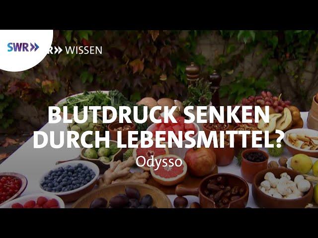 Senken bestimmte Lebensmittel den Blutdruck? | SWR Wissen