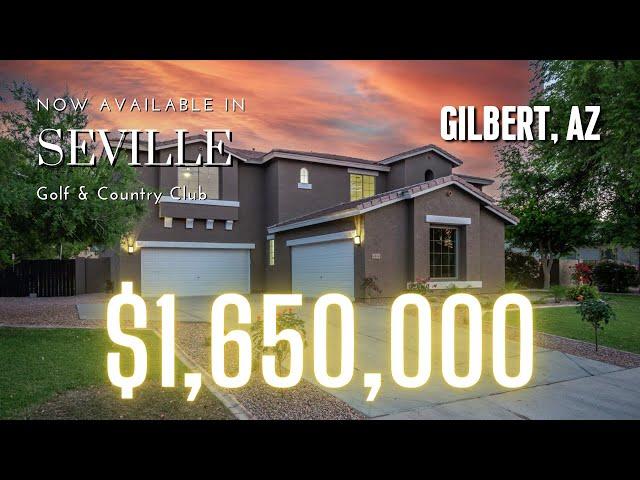 Seville Golf and Country Club | Gilbert Arizona - Inside a $1.6M home