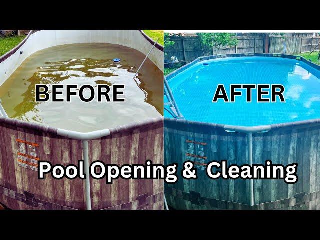 Opening and Cleaning Your Above Ground Pool for a Fun Summer!