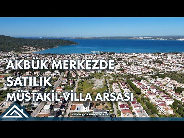 Didim Akbük Merkezde Satılık 717 m2 Müstakil Villa Arsası