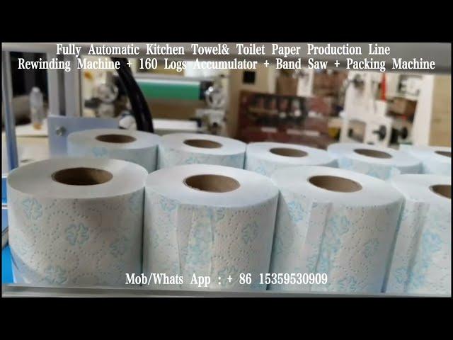 Fully Automatic Toilet Paper Making Machine Tissue Paper Making Machine Kitchen Towel Paper Machine