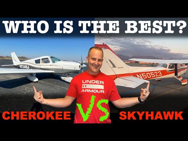 Is the Cessna 172 BETTER than the Piper Cherokee? (The Shocking Truth)