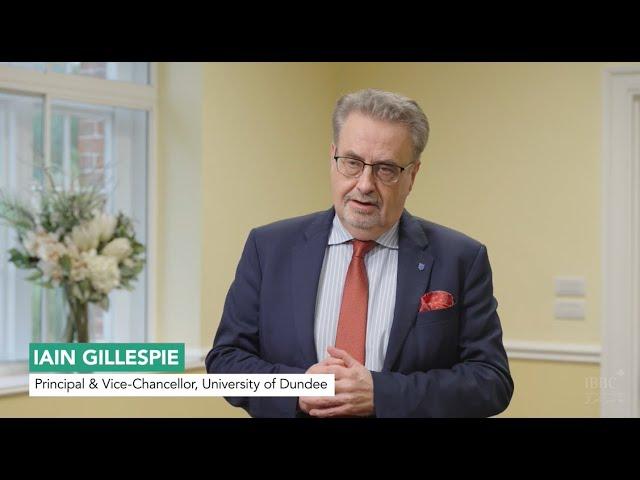 Professor Iain Gillespie, Principal and Vice-Chancellor of the University of Dundee