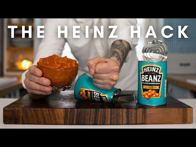 TRANSFORM a boring tin of Baked Beans | GREAT HACK