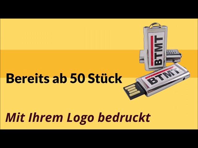 USB Sticks mit Logo als Top Werbeartikel mit Ihrem Branding veredelt