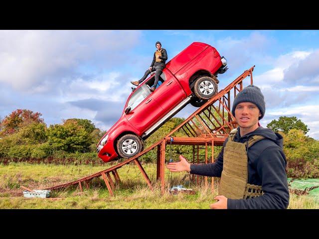 Modern Toyota Hilux Durability Test  (yes they still make them)