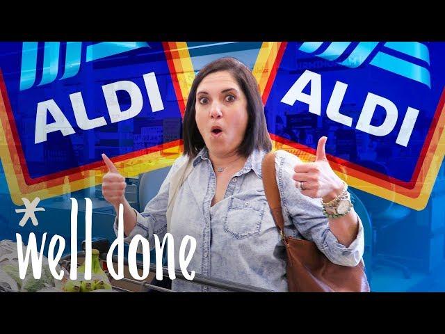 Mom Shops at Aldi for Big Savings on Groceries for a Family of Five  | Mom Vs. | Well Done