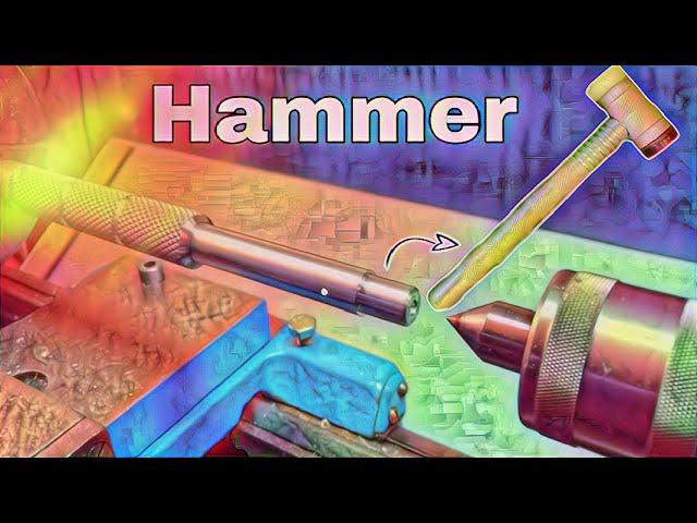 Talented Men Making Amazing Machinist Hammer with His Brilliant Skills.