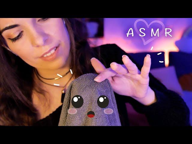 ASMR FR ~ Pour Bien Dormir  Le Retour du Chiffon Magique  Mic Scratching, Brushing, Brain Massage