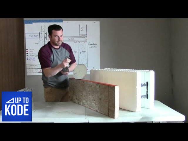 How to Hang a Floor Joist From an ICF Wall