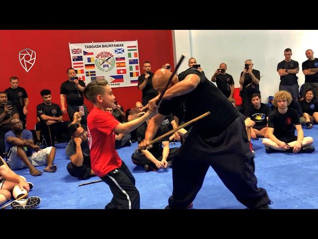 Meet the Youngest Eskrimador "Black Belt" in History! Incredible Skills!!!