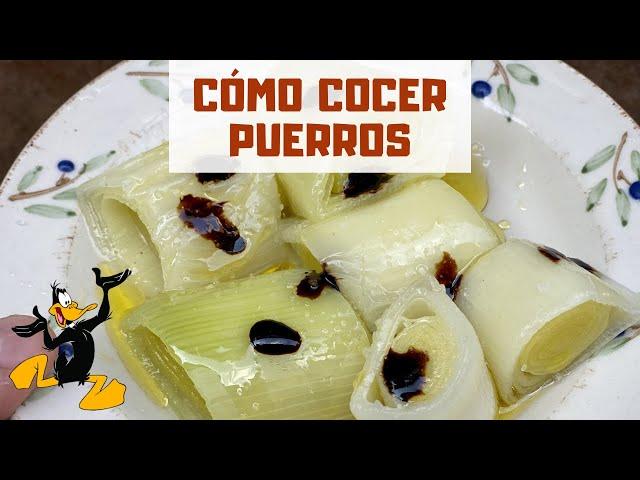 3 TRUCOS para Cocer Puerros  ¡TIEMPO DE COCCIÓN!