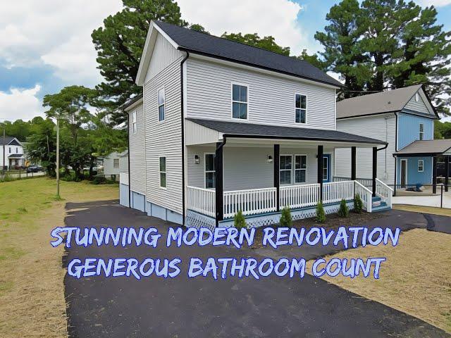 Renovated 4 BDRM Home For Sale Downstairs Suite Petersburg, VA +$399K+