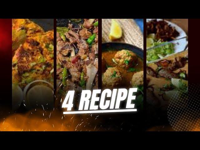 4 Recipe Tawa Piece | Spingur Shanwari | Beef Kofta | Mutton Hareesa By Kitchen With Saba Sehar