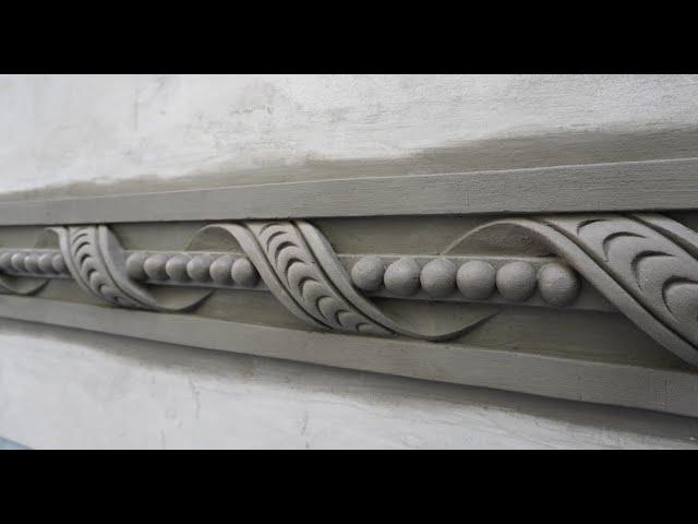 New and unique ideas to decorate cement reliefs