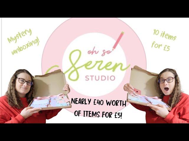 Over £35's of items for £5?! Oh So Seren Studio Mystery Bundle Unboxing!