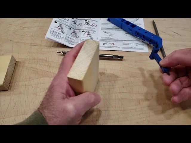 Using the Kreg Pocket Hole Jig 310