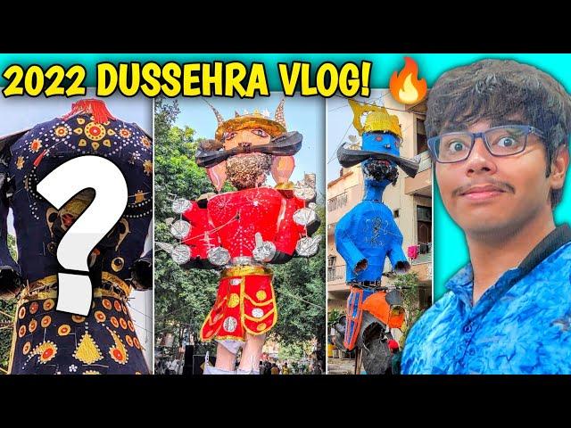 Variety Of Surprising Ravans Made By Kids!  DUSSEHRA 2022 VLOG | Yuvraj Singh Vlogs |