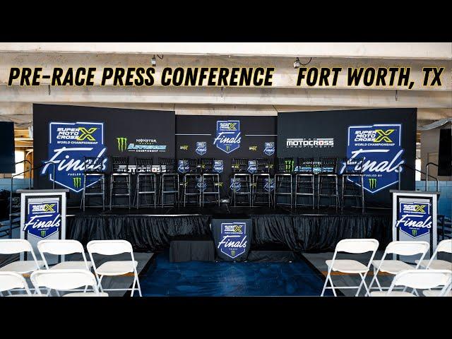 SuperMotocross: Playoff Round 2 - Pre-Race Press Conference: Fort Worth, TX