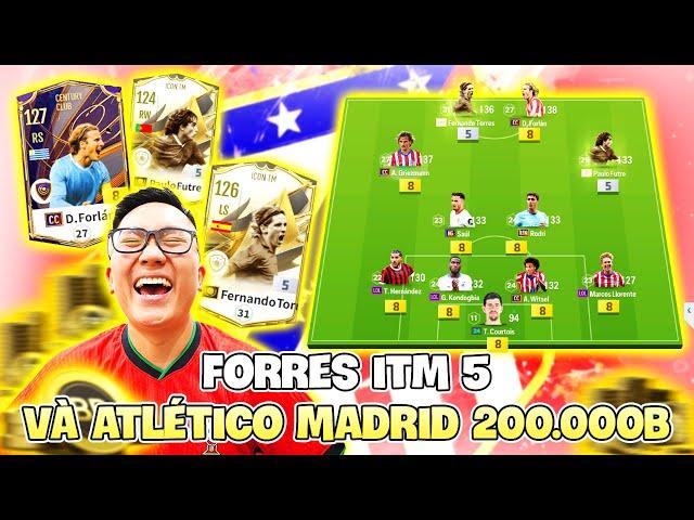 Phá Căng 200.000 Tỷ I Love Xây Dựng Siêu Đội Hình Atlético de Madrid Với: TORRES, FORLAN, GRIEZZMAN