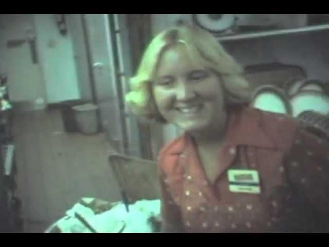 Rewind: Rustler Steak House (1977: a day at work) Super 8 footage