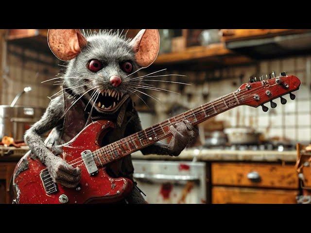 Djenty Mice – The Midnight Feast | Metal AI Music Video