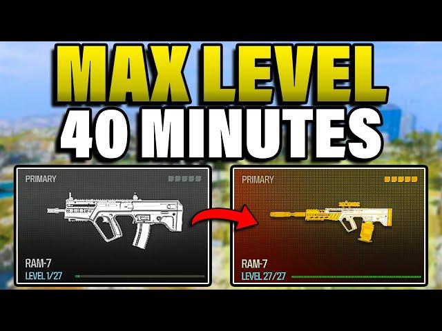 *NEW* FASTEST Way To LEVEL UP Guns In Warzone 3! (ONLY 40 MINUTES)