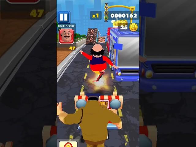 Motu Patlu super duper man - police man runing for catch Motu and Patlu