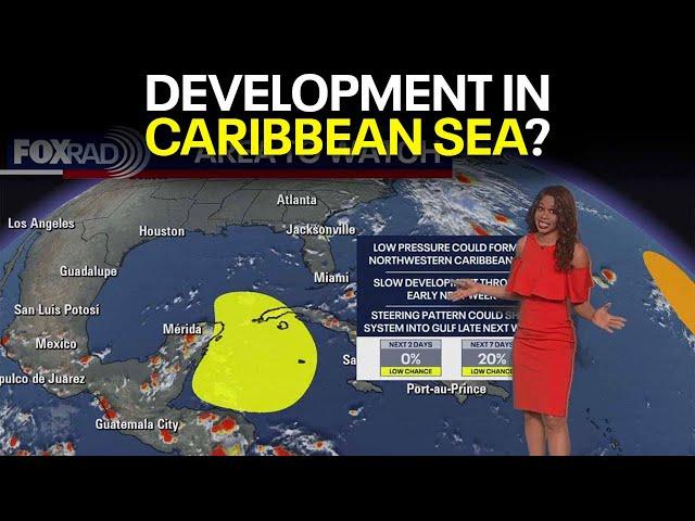 Caribbean Sea being watched for long-term development in coming days | Tropical Weather Forecast