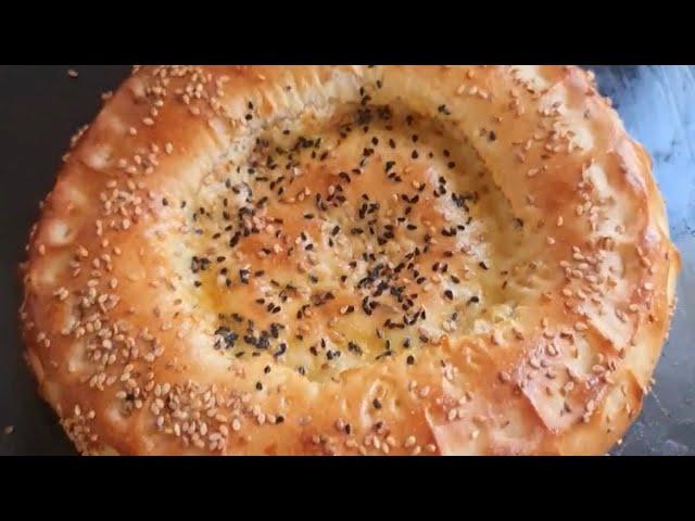 Özbek Non ekmek yapımı. Nonni qanday qilish kerak? #Özbekistan #non  #ekmek@TulininMutfag