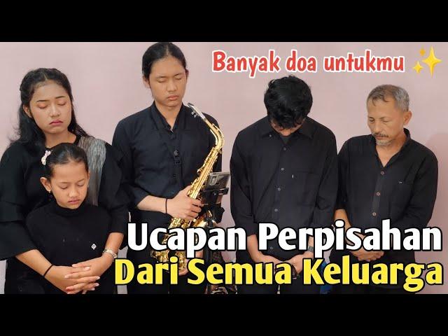 Ucapan Perpisahan  Gak Kuat Dengarnya Kak 