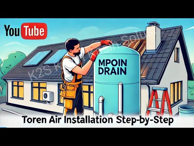 Membersihkan toren air mpoin dengan sistem drain simple dan cepat