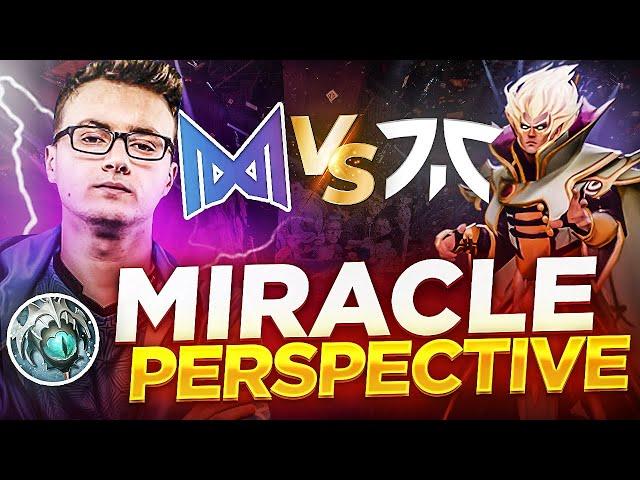 Nigma.Miracle- Invoker Show ! Player Perspective vs Fnatic - GAMERS GALAXY Dota 2 Invitational Dubai