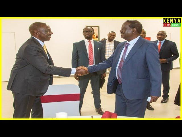 See what Raila told Ruto face to face today in Ethiopia Addis Ababa