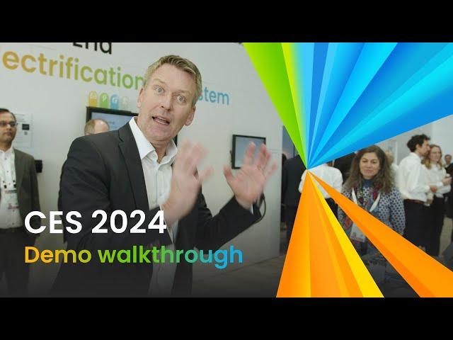 Walk-Through CES 2024 with NXP CTO Lars Reger