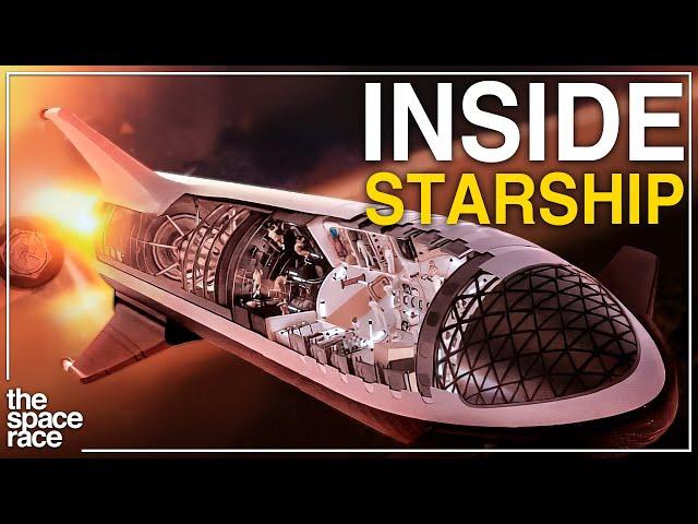 What Life Inside The SpaceX Starship Will Be Like!