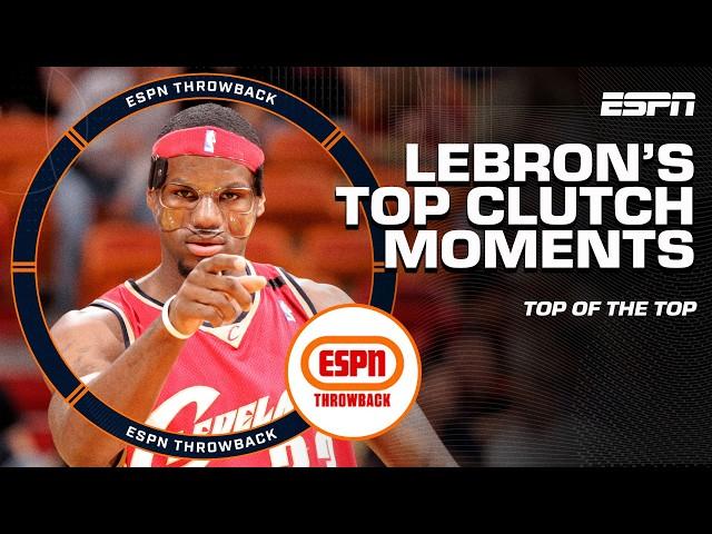 BEST MOMENTS: LeBron's GREATEST winner-take-all games  | ESPN Throwback