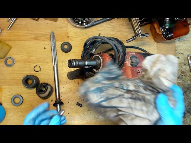 Hilti TE56 SDS max stuck chisel removal