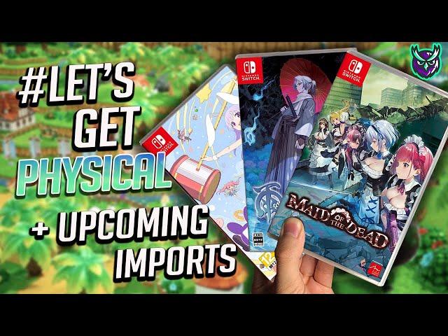 NEW Switch Game Releases This Week + 46 Upcoming Imports! #LetsGetPhysical