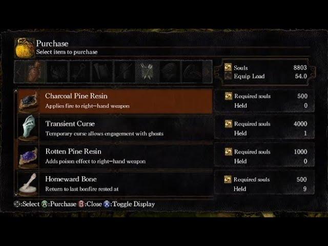 Dark Souls - Where To Buy The Transient Curse