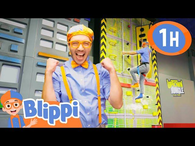 Hüpfen mit Blippi | Blippi Deutsch - | Abenteuer und Videos für Kinder