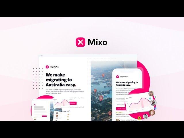 Mixo Lifetime Deal $39 - No Code Landing Page Builder