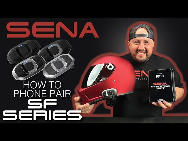 Sena SF Series | Phone Pairing |  Motorcycle Bluetooth Comms