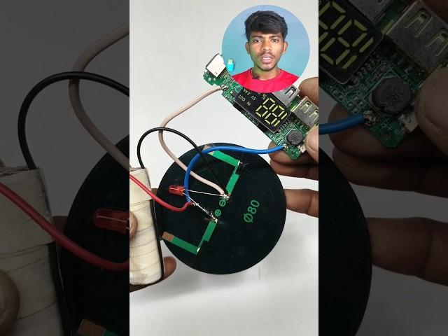 Day 12 | Solar power bank making circuit model #telugushorts #teluguexperiments #intelugu