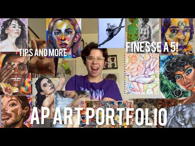 AP portfolio (tips to score an easy 5) + freshman vs senior year portfolio