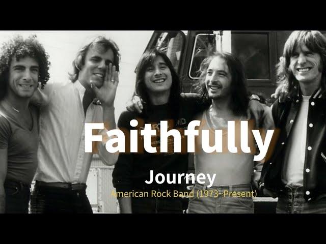 Journey- Faithfully (한국어 가사)뮤지션의 애환이 담긴 미국 롹그룹 저니의 히트송